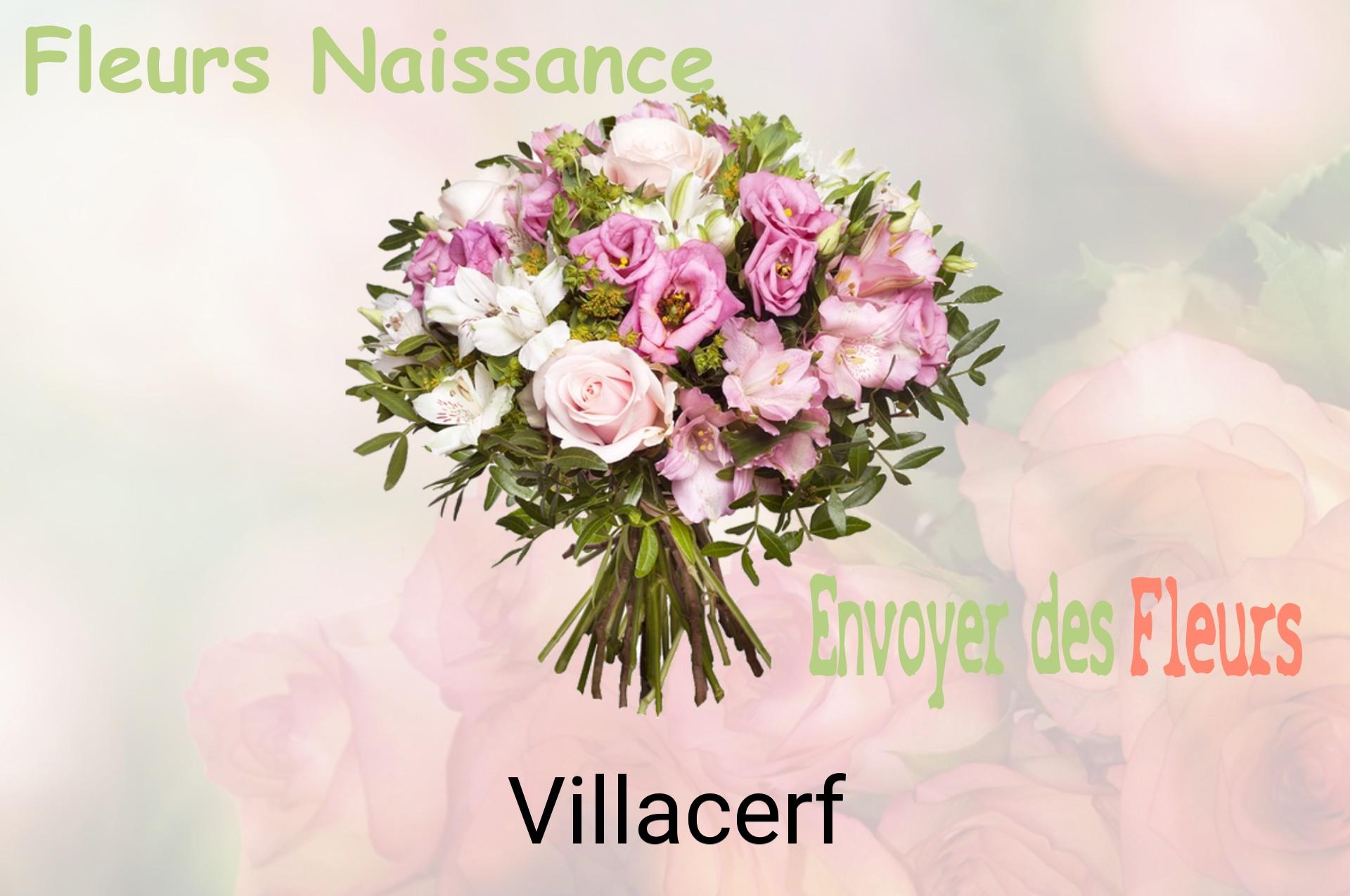 Bouquet de fleurs de naissance livré à Villacerf